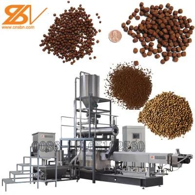 Dry Animal Aquarium Floating Fish Feed Pellet Making Extruder