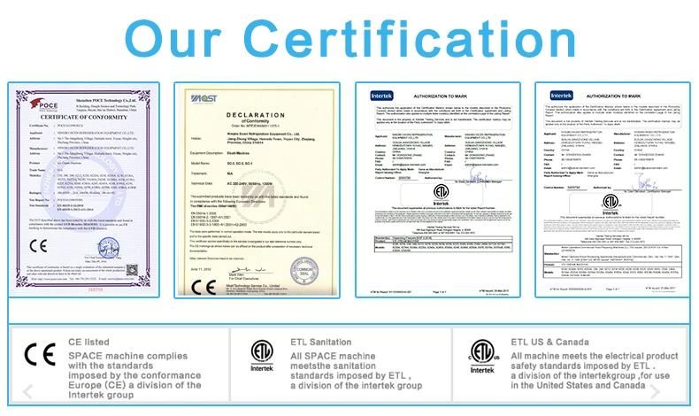 CE Certificate Wide Application Yogurt Ice Cream Equipment