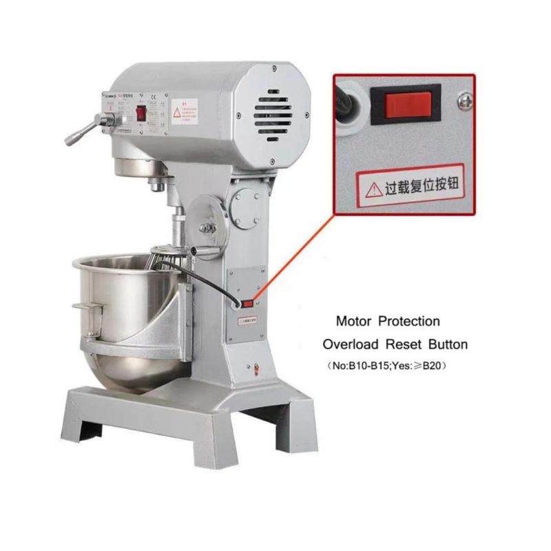 Mixing Capacity Stainless Steel Flour Mixing Machine / Dough Kneading Machine / Dough Mixer