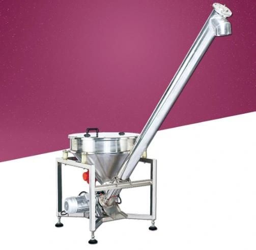 Mobile Stainless Steel Vibrating Elevator Powder Screw Conveyor