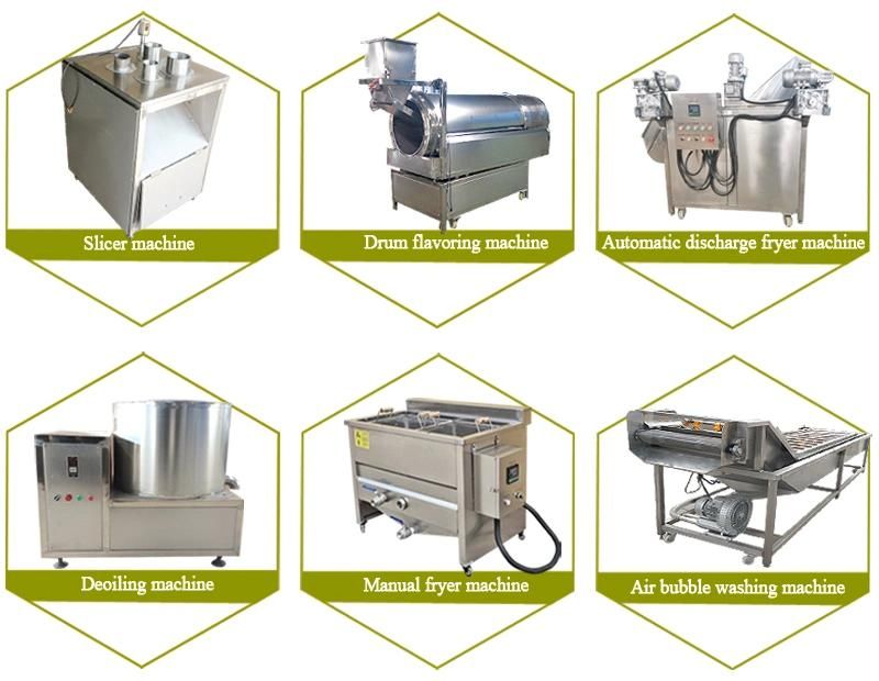 High Efficient Low Running Gas Chips Fryer French Fries Frying Machine