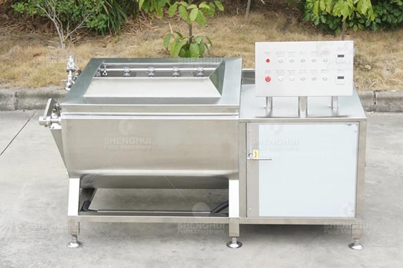 Ozone Vegetable Washing Machine Air Bubble Fruit Cleaning Machine Fish Meat Cleaner Food Machinery