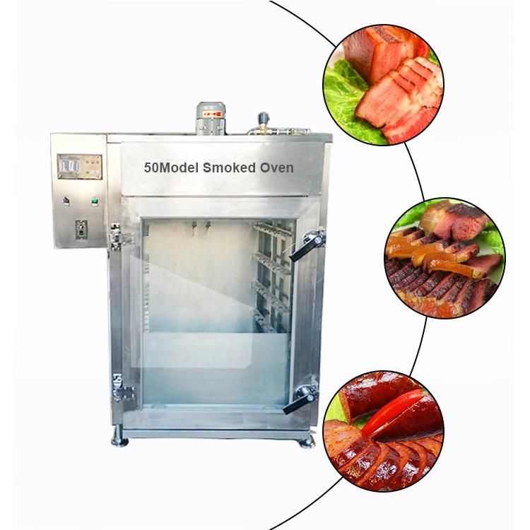 Stainless Steel Sausage Smoked Oven Smoked Duck Chicken Smoker Equipment Fish Smoking Oven Cold Smokehouse