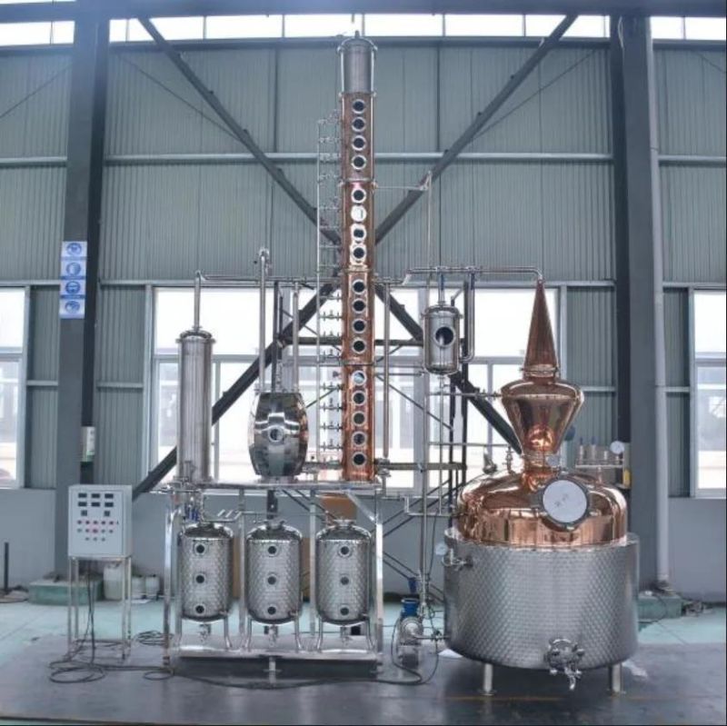 13/26/52 Gallon Stainless Steel Vodka Brandy Whisky Distillery Equipment