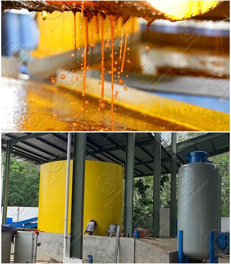 1-20ton/H Thailand Palm Fruit Oil Extraction Processing Palm Oil Press Machine