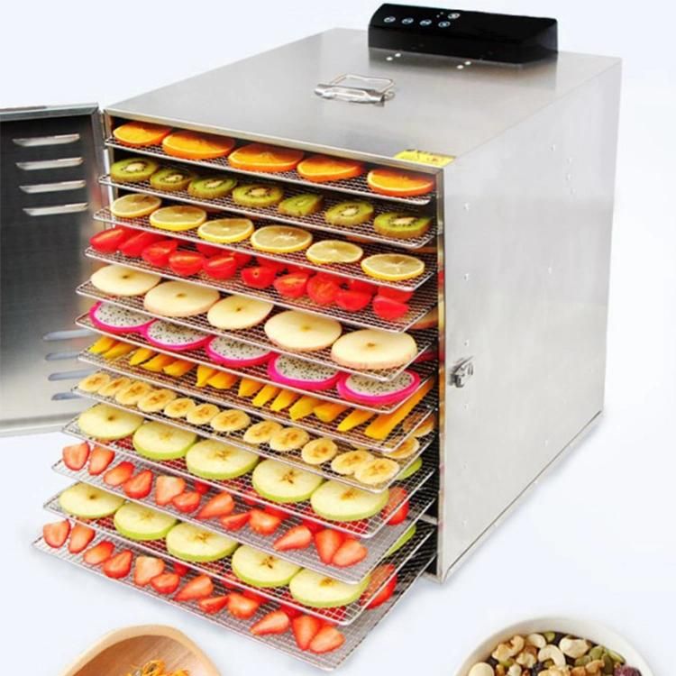 16/20 Trays Fruit and Vegetable Food Dehydrator Home Food Drying Machine Small Commercial Mushroom Dryer