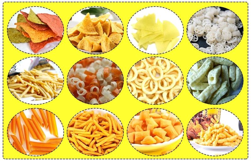 Automatic Good Quality Fryer Machine for Fried Snacks Food Machine Fried Pellet Snacks Extruder Machine Fryer Machine