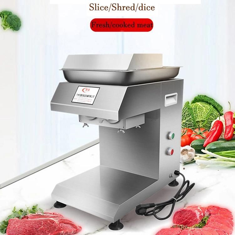 Automatic Vegetable Shredder Dicer Machine Electric Meat Cutter Meat Slicer