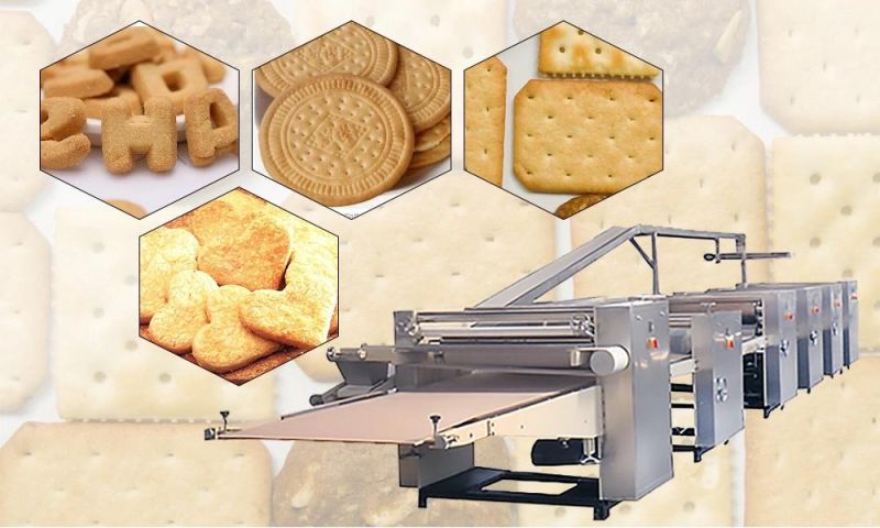 Commercial Sandwich Biscuit Making Machine Biscuit Production Equipment Biscuit Plant with Lower Price