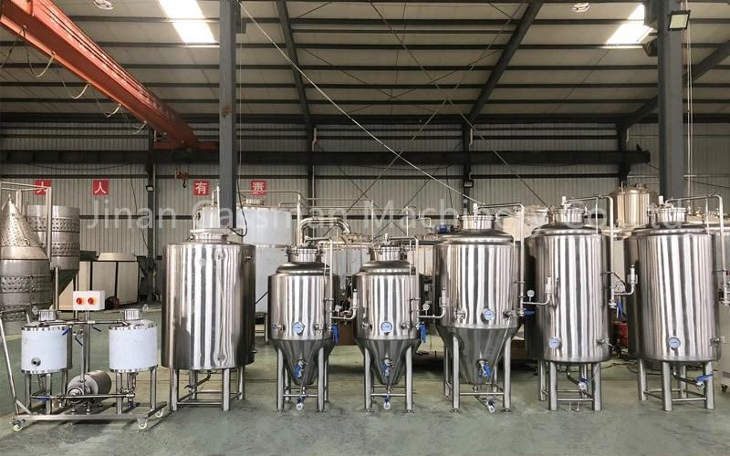 Cassman 100L 300L 500L Commercial Mini Beer Brewery Equipment