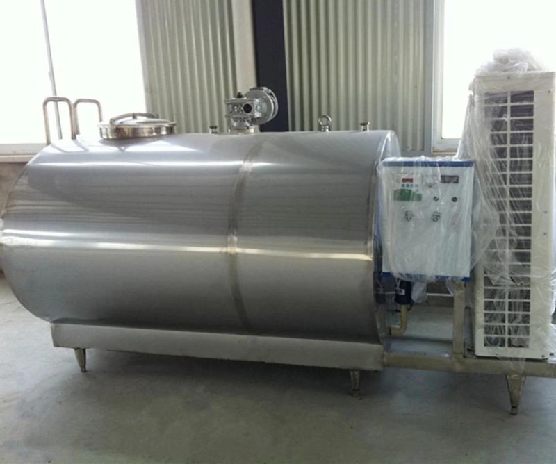 Stainless Steel Dairy Milk Cooling Chilling Storage Tank Factory