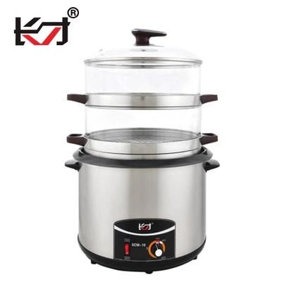 Scm-10 Food Corn Steamer Large Vegetables Steam Cooker Convenient Store