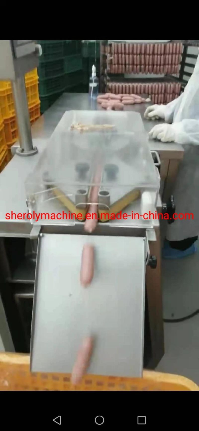 Meat Sausage Cutter Linker Cutter