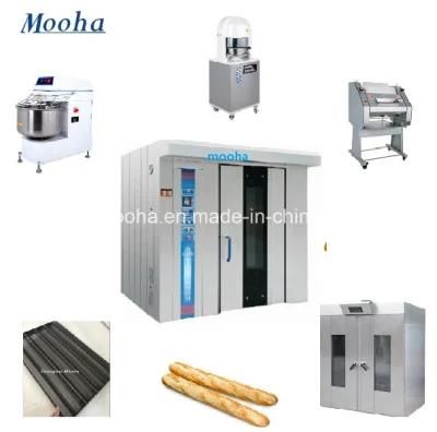 Industrial Rotary Baking Oven Bakery French Bread Baguette Production Line