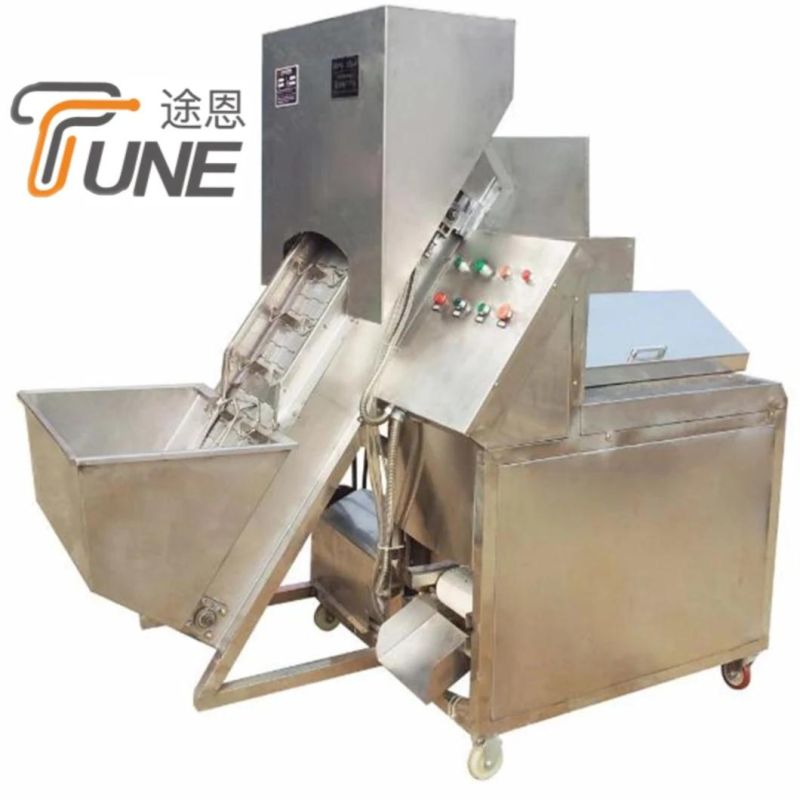 Factory Supplier Onion Root Cutting Machine / Onion Peeling Machine