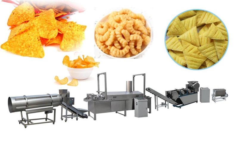 High Quality Automatic Continuous Deep Fryer for Fried Chicken Nuggets Frying Machine for Sale