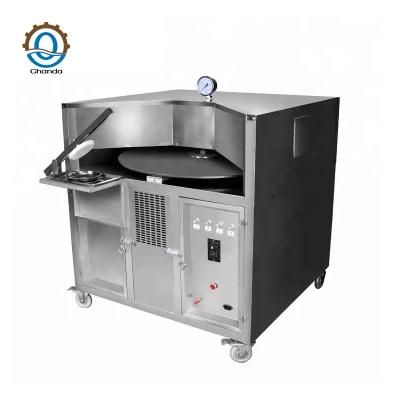 Commercial Gas Type Rotary Small Grain Product Arabic Pita Bread Baking Making Oven