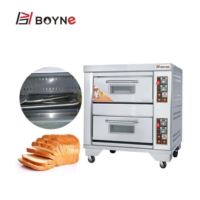 Western Restaurant Bakery Machine Three Deck Three Trays Gas Oven