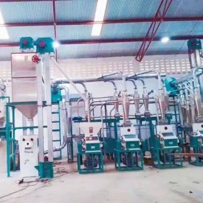 Turnkey Project Maize Flour Mill Machine Line