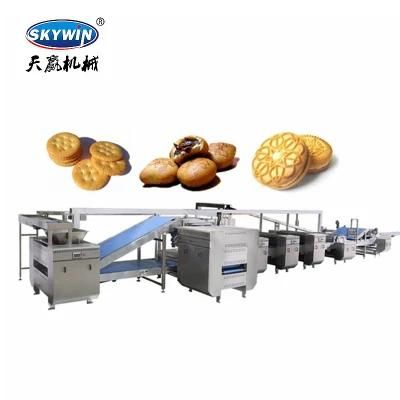 Skywin Big Capacity Hard Biscuit Production Line Price/Bakery Equipment for Sale