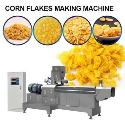 Easy Installed Roasted Corn Flake Making Line with High Quality