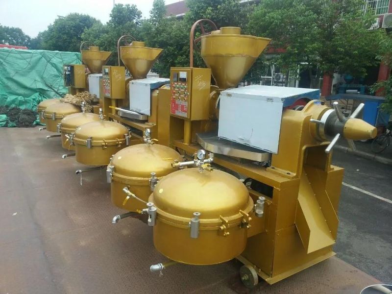 2021 New Automatic Oil Press Machine with Filter