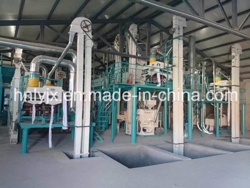 China Supplier Maize Flour Mill/Small Scale Corn Flour Milling Machine