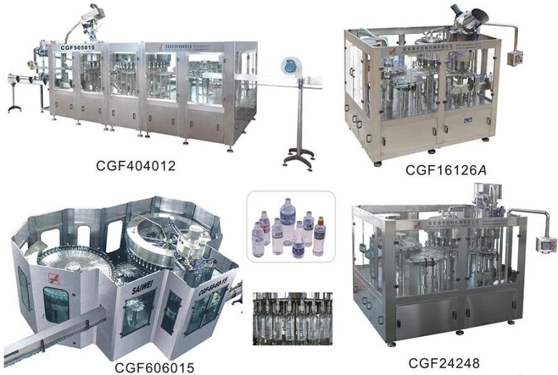 Automatic Bottled Pure Water Filling Machine / Production Line