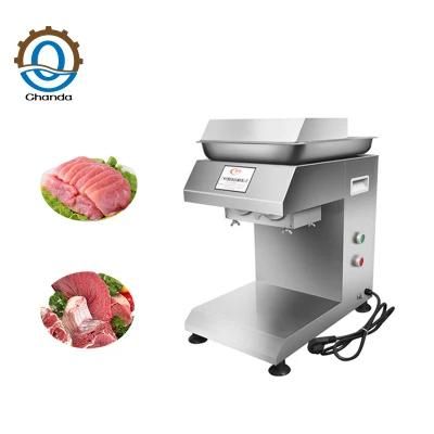 Automatic Vegetable Shredder Dicer Cutter Slicer Shredder Meat Dicing Slicing Machine Meat ...