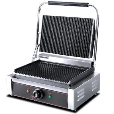 Heg811e Electric Contact Grill CE Approval Electric Commercial Contact Grill