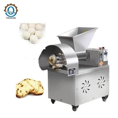 Automatic Continuous Dough Dividing Cutting Machine Small Dough Divider Rounder Dough ...