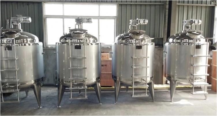 Sanitary Shampoo Cosmetic Industry Stainless Steel Heating Emulsifying Tank Price