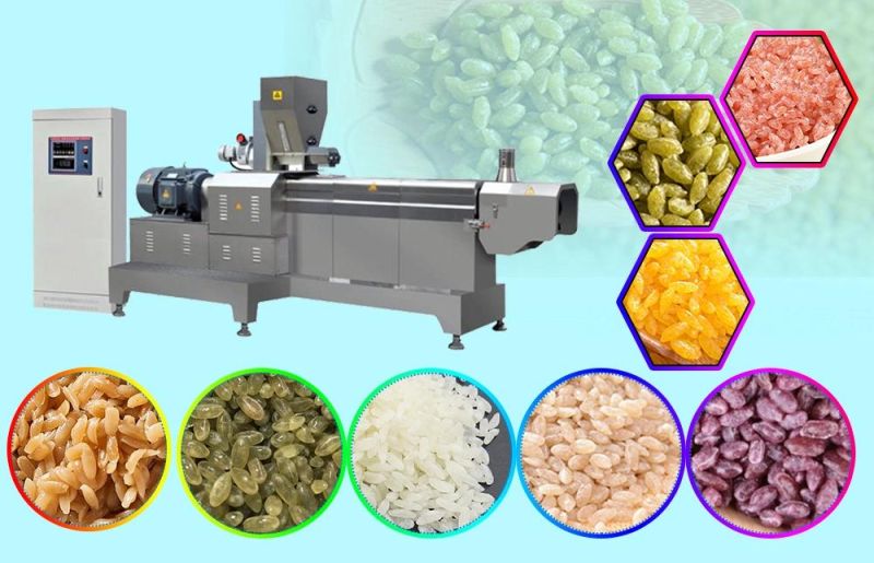 High Quality Aritificial Rice Making Machine Nutrition Rice Production Line for Sale