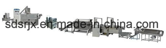 Stainless Steel Deep Fried Doritos Corn Chips Production Line Equipment