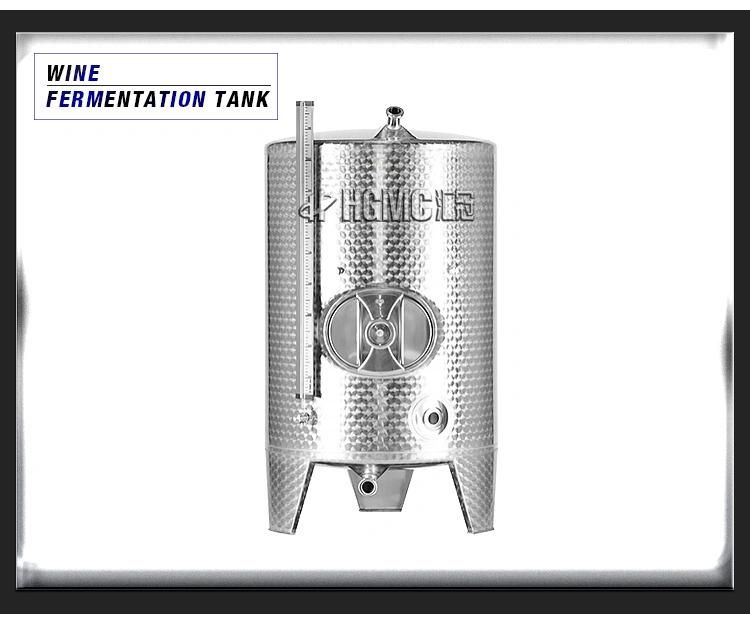 Stainless Steel 1000L 2000L 3000L 4000L Beer Conical Fermenters/Fermentors with Glycol Jacket for Beer Fermenting Equipment