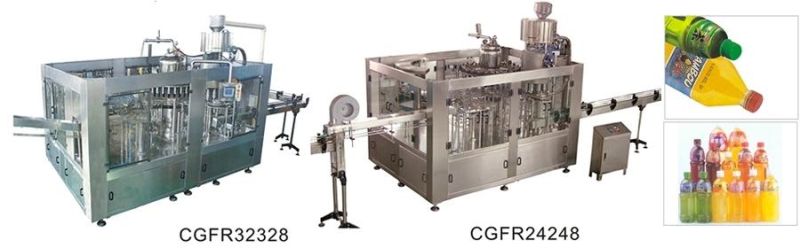 Cgfr Series Rinsing, Hot Filling and Screw Capping Machine