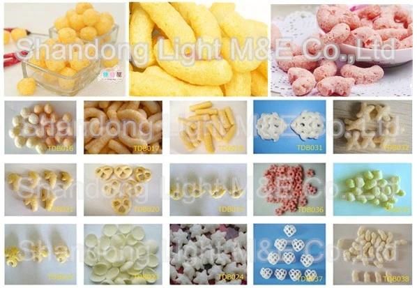 Double Screw Extruder Inflating Snacks Food Processing Line (LT65, LT70, LT85)