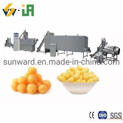 Korean Spicy Chips Snack Foods Production Line Equipment Machinery