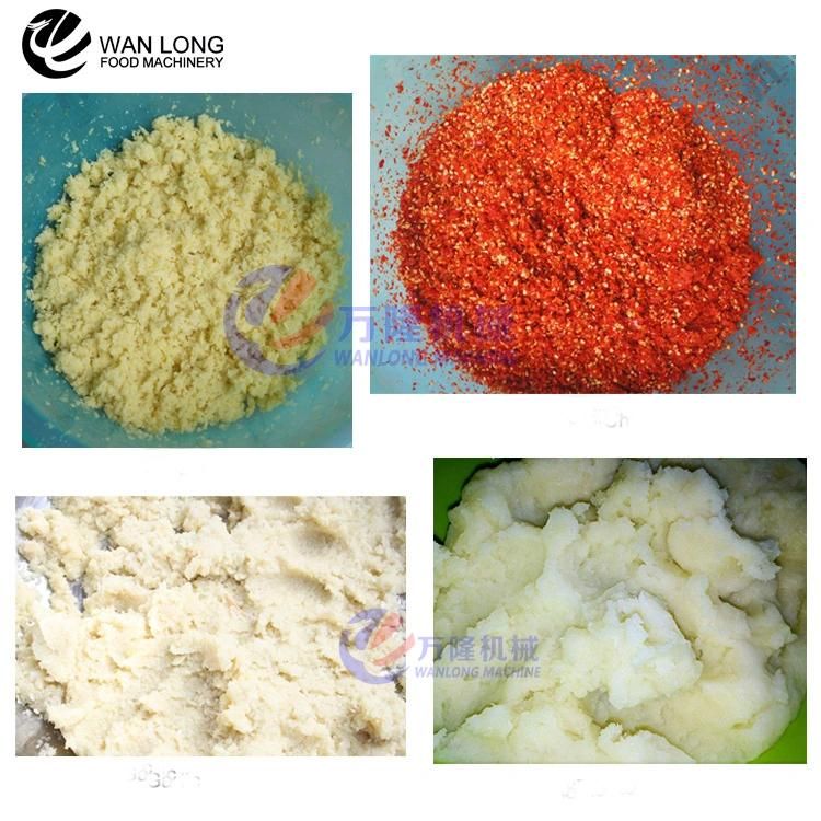 Commercial Vegetable Garlic Ginger Potato Spinach Grinding Paste Making Machine