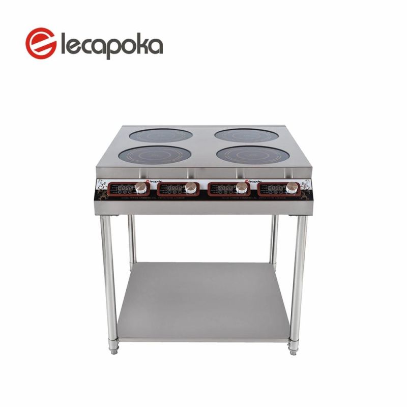 High Quality Stainless 220V Portable Electric 4 Burner Induction Cooker for Commercial Kitchen Appliance