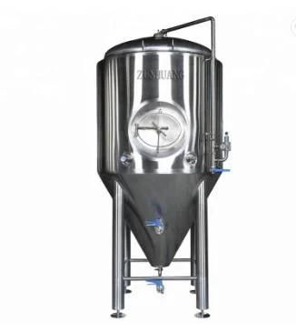 200L-5000L Sanitary Stainless Steel Conical Fermentor Tank Beer Fermenter