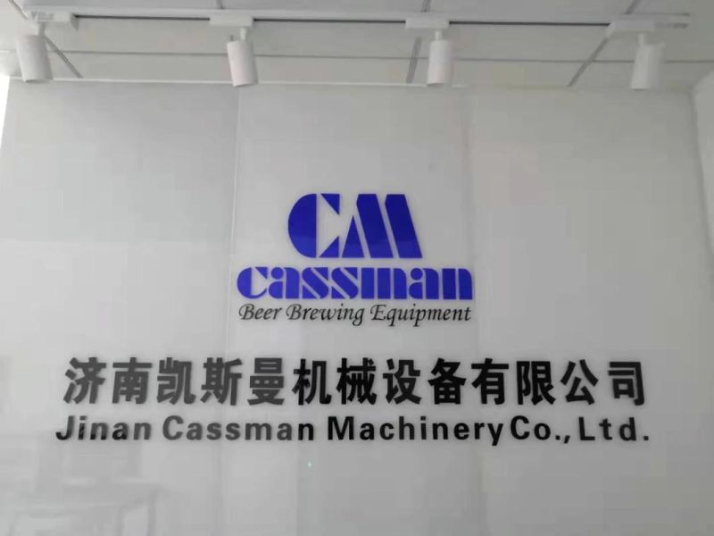 Cassman Craft Beer Equipment Mini Brewery 300L 500L 1000L Per Batch