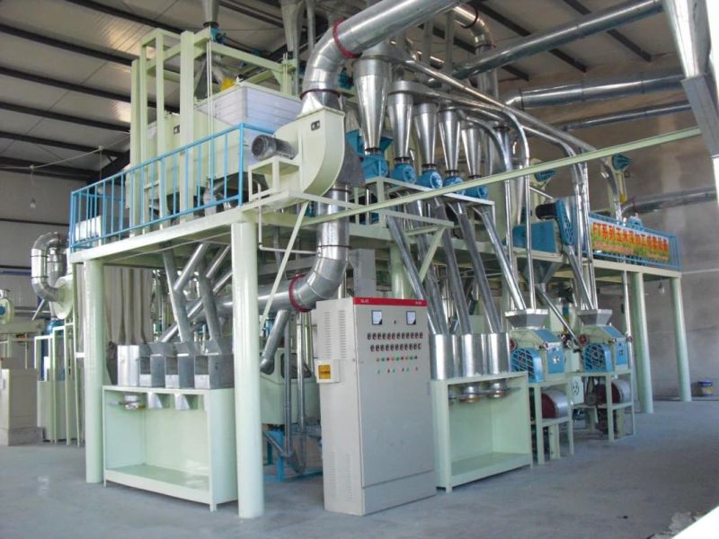 30 Tons/Day Corn Grits Maize Wheat Rice Flour Roller Mill