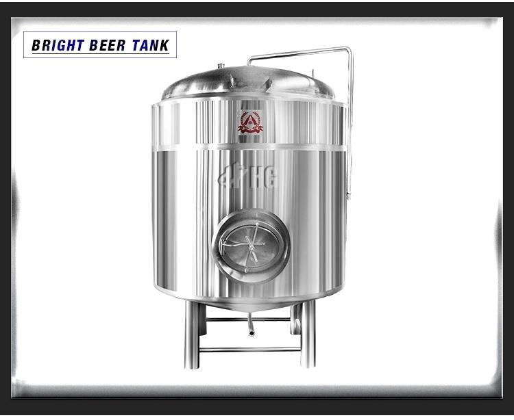 2000L 3000L 5000L 10000L Conical Beer Fermenting Tanks Jacketed Beer Fermentation Tank