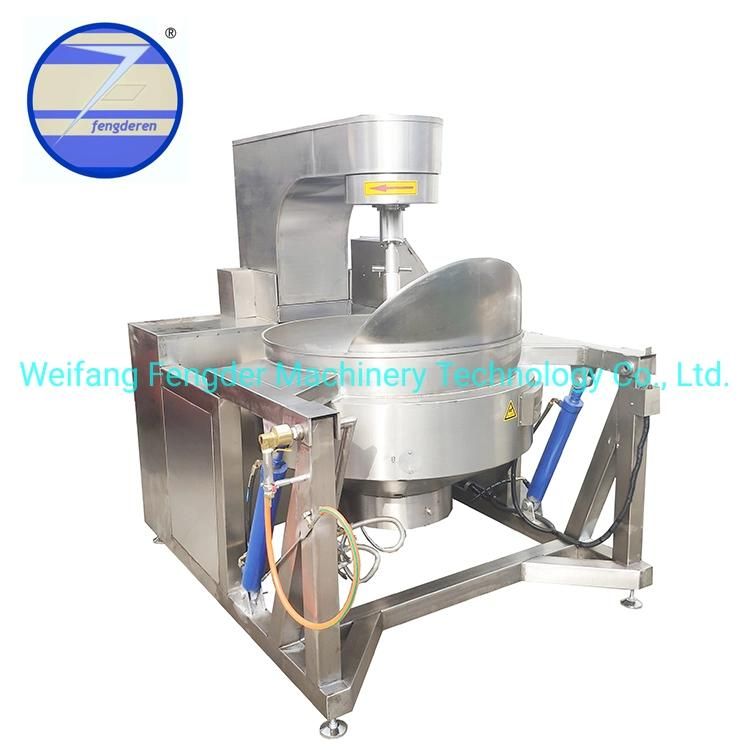 Automatic Large-Scale Cooking Machine Electromagnetic Drum Cooking Pot Stir Frying Cooker