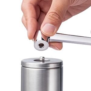 Cg002 China Wholesale Stainless Steel Mini Manual Coffee Grinder