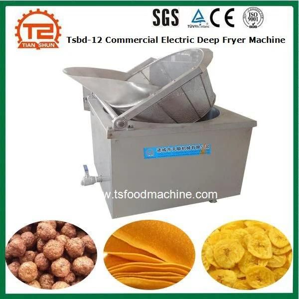 Tsbd-12 Frying Equipment Commercial Electric Deep Fryer Machine