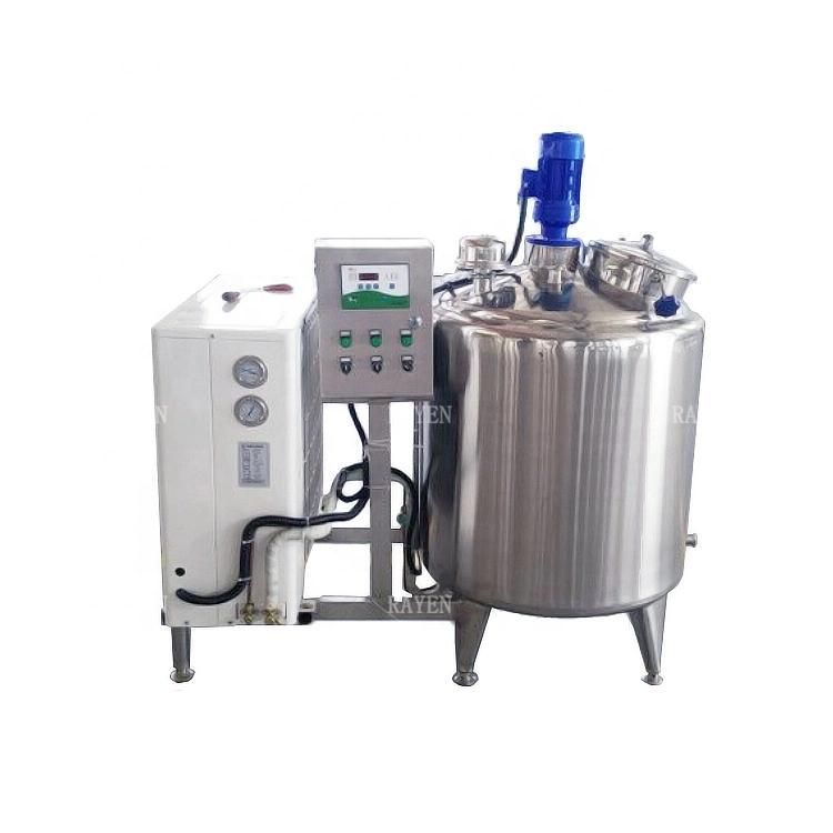 SUS304 or 316L Sanitary Juice Blending Tank Milk Processing Tank