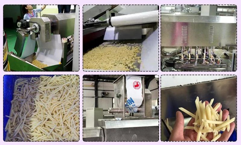 Automatic Macaroni Production Machine with Single-Screw Pasta Machine