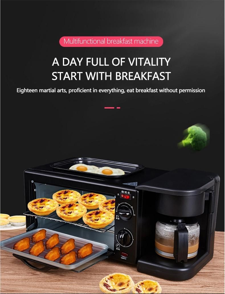 Well Designed Electric, Steamer Machine Home Oven Small Household Waffle Toast Super Breakfast Machine